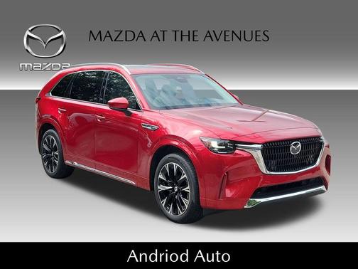 Soul Red Crystal Metallic 2025 Mazda CX-90 S Premium Plus