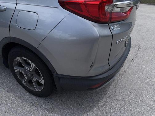 Gray 2017 Honda CR-V EX-L
