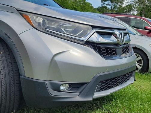 Gray 2017 Honda CR-V EX-L