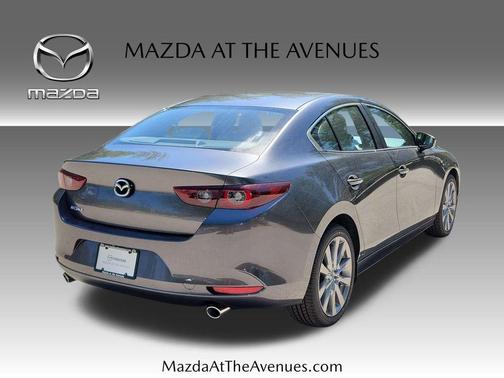 Machine Gray Metallic 2026 Mazda Mazda3 FWD w/Preferred Package
