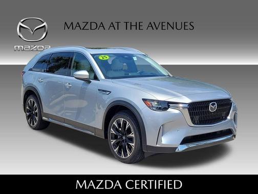 Sonic Silver Metallic 2025 Mazda CX-90 PHEV Premium Plus Package
