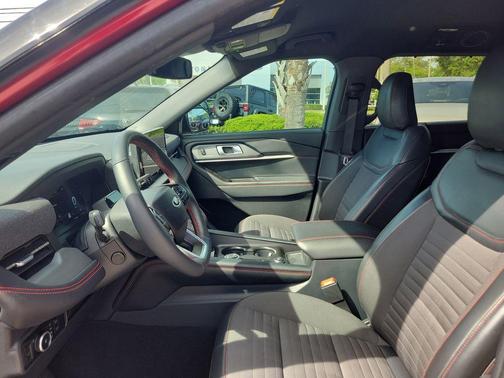 Red Metallic 2025 Ford Explorer ST-Line