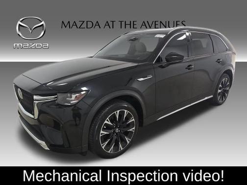 Jet Black Mica 2024 Mazda CX-90 PHEV Premium Plus