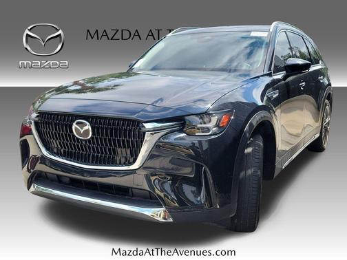 Jet Black Mica 2024 Mazda CX-90 PHEV Premium Plus