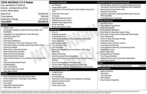 2026 Mazda Mazda3 FWD