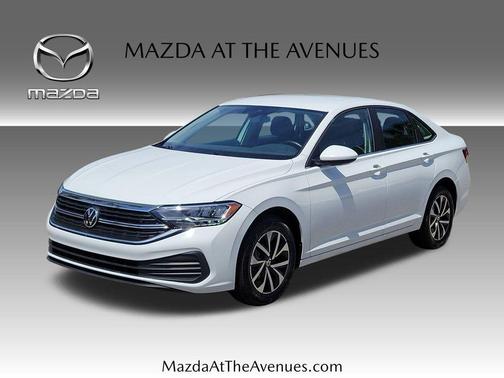 Pure White 2024 Volkswagen Jetta 1.5T S