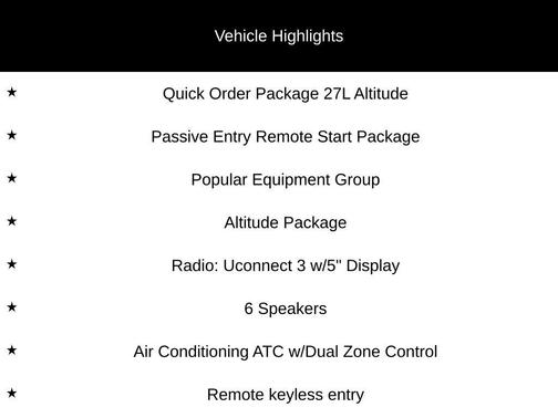 2017 Jeep Renegade Altitude