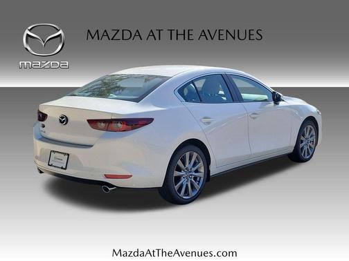 Snowflake White Pearl 2026 Mazda Mazda3 FWD w/Preferred Package