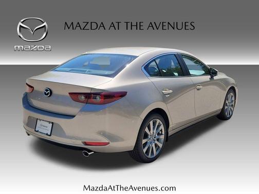Platinum Quartz Metallic 2026 Mazda Mazda3 FWD w/Preferred Package
