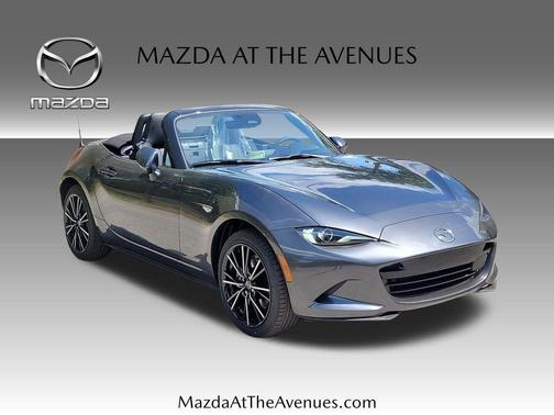 Machine Gray Metallic 2026 Mazda MX-5 Miata Grand Touring