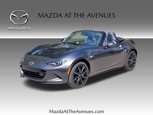 Machine Gray Metallic 2026 Mazda MX-5 Miata Grand Touring