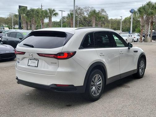 Rhodium White Metallic 2024 Mazda CX-90 Preferred