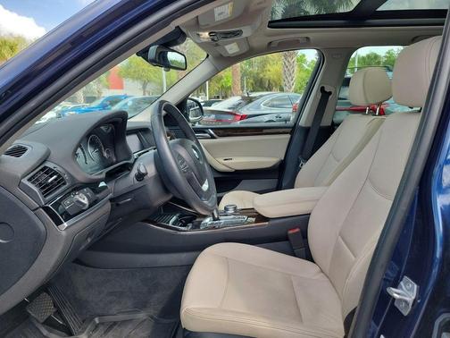 Deep Sea Blue Metallic 2017 BMW X3 sDrive28i