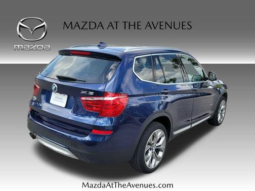 Deep Sea Blue Metallic 2017 BMW X3 sDrive28i
