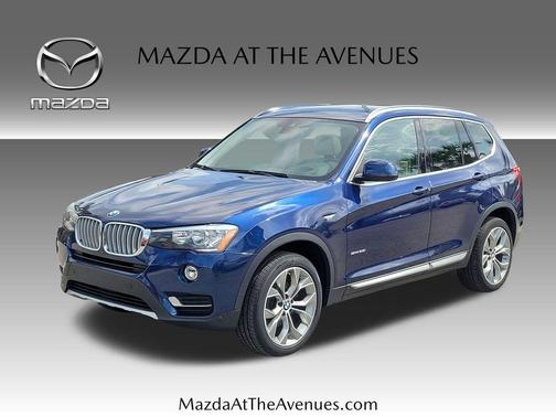 Deep Sea Blue Metallic 2017 BMW X3 sDrive28i
