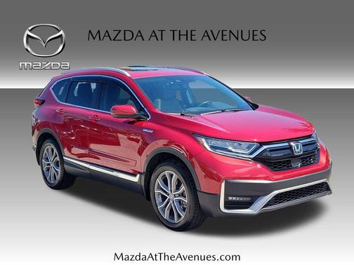 Radiant Red 2022 Honda CR-V Hybrid Touring