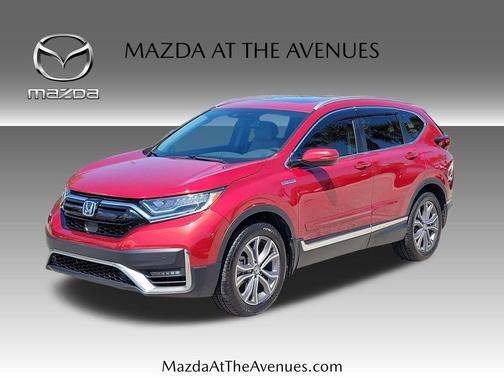 Radiant Red 2022 Honda CR-V Hybrid Touring