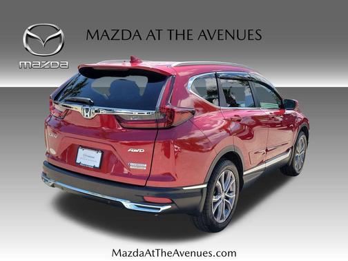 Radiant Red 2022 Honda CR-V Hybrid Touring