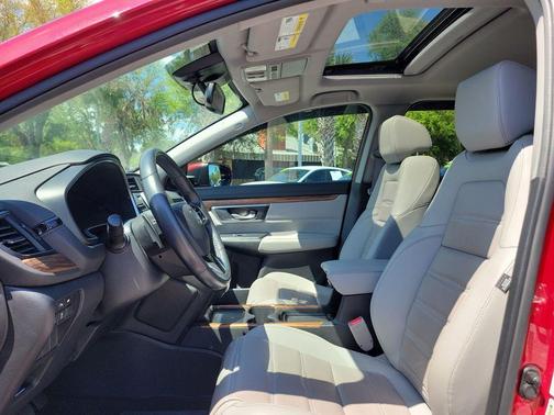 Radiant Red 2022 Honda CR-V Hybrid Touring