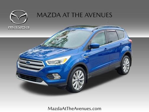 Lightning Blue Metallic 2019 Ford Escape SEL