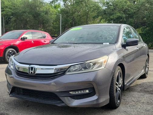 Modern Steel Metallic 2017 Honda Accord Sport SE