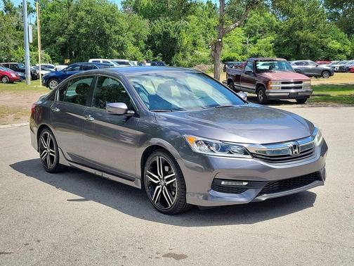 Modern Steel Metallic 2017 Honda Accord Sport SE