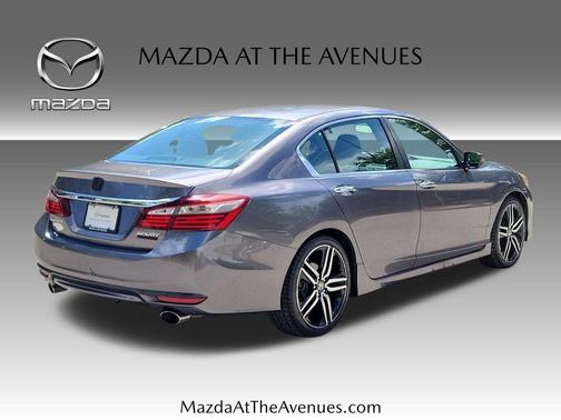 Modern Steel Metallic 2017 Honda Accord Sport SE