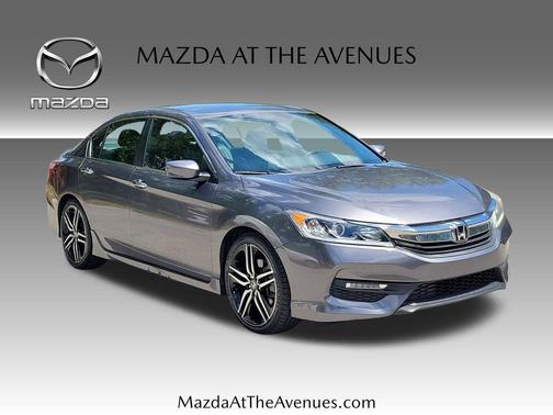 Modern Steel Metallic 2017 Honda Accord Sport SE