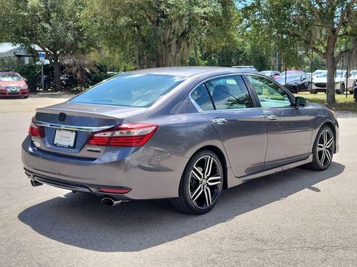 Modern Steel Metallic 2017 Honda Accord Sport SE