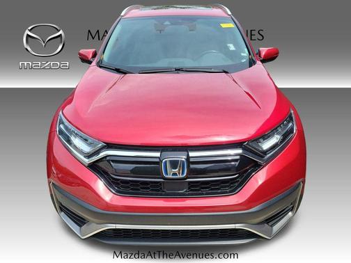 Red 2022 Honda CR-V Hybrid Touring