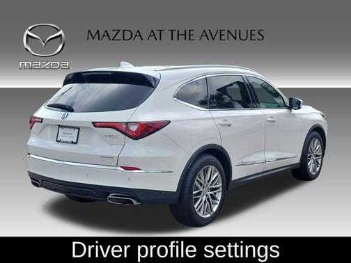 Platinum White Pearl 2024 Acura MDX Advance