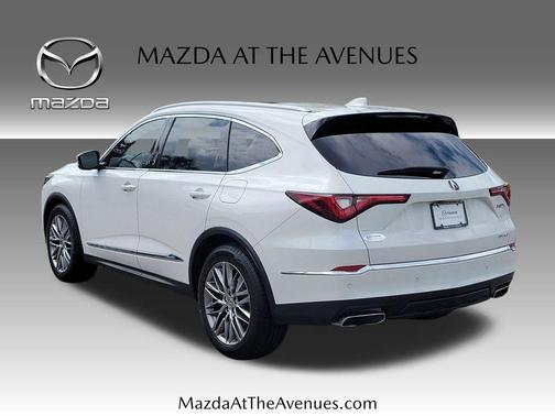 Platinum White Pearl 2024 Acura MDX Advance