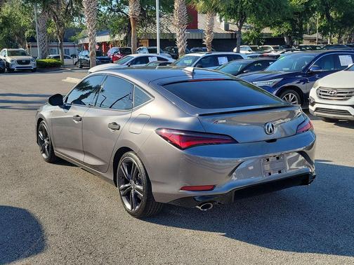 Liquid Carbon Metallic 2024 Acura Integra A-Spec
