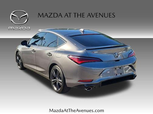 Liquid Carbon Metallic 2024 Acura Integra A-Spec