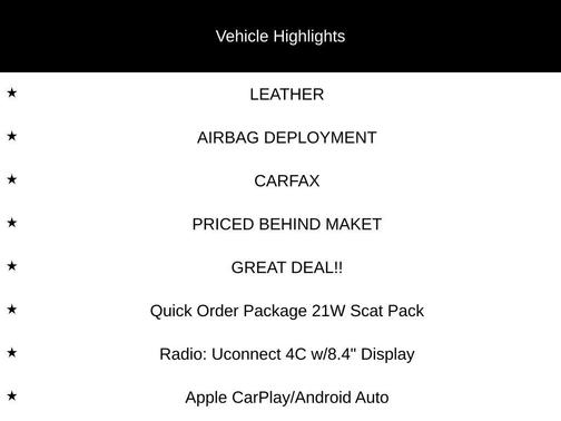 2022 Dodge Charger Scat Pack