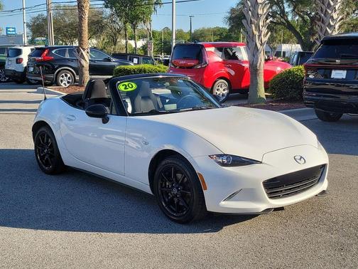 Artic White 2020 Mazda MX-5 Miata Sport