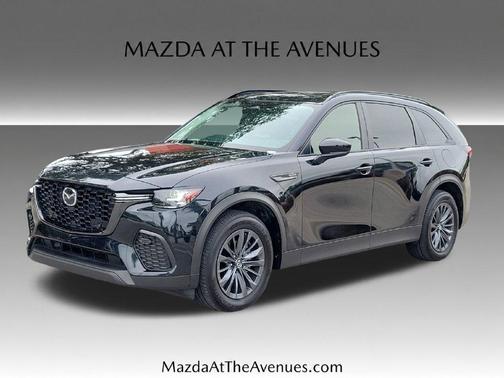 Jet Black 2025 Mazda CX-70 3.3 Turbo Preferred Package