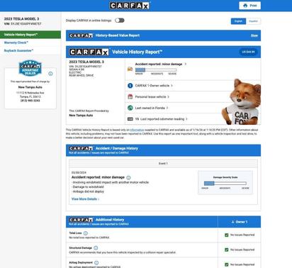 2023 Tesla Model 3 Base