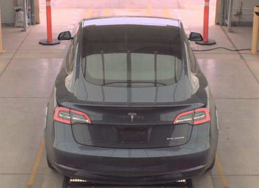 GRAY 2021 Tesla Model 3 Long Range