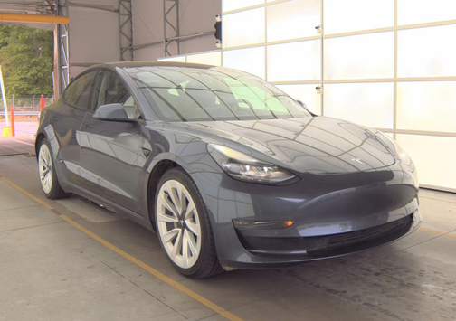 GRAY 2021 Tesla Model 3 Long Range