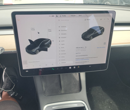 GRAY 2021 Tesla Model 3 Long Range