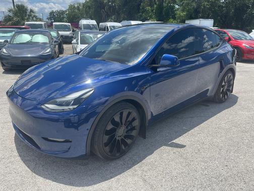 BLUE 2022 Tesla Model Y Performance