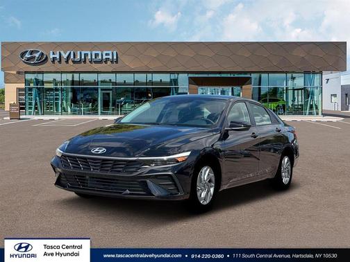 Abyss Black 2026 Hyundai ELANTRA HEV Blue