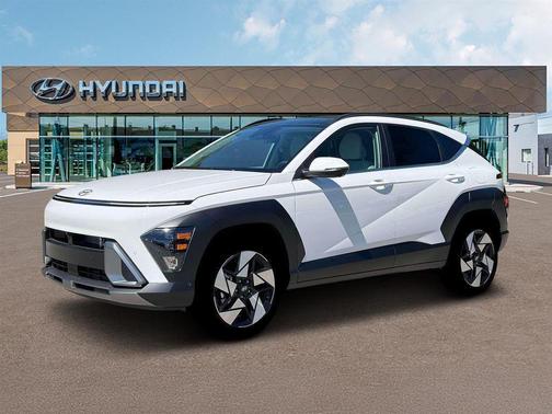 Atlas White 2026 Hyundai KONA Limited
