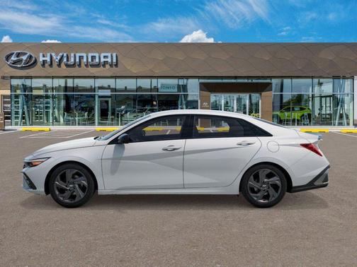 Serenity White 2026 Hyundai ELANTRA Sport