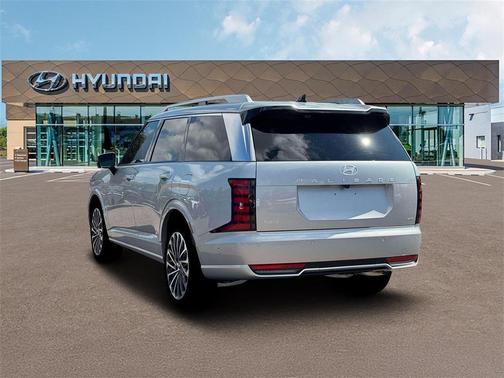 Typhoon Silver Metallic 2026 Hyundai Palisade Hybrid Calligraphy