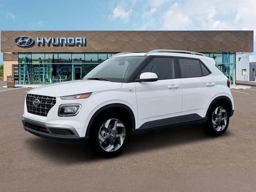 Lunar White 2026 Hyundai VENUE SEL