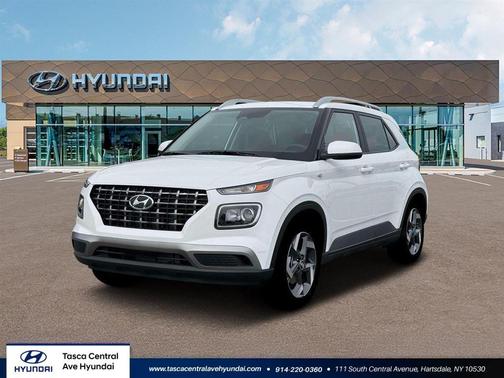Lunar White 2026 Hyundai VENUE SEL