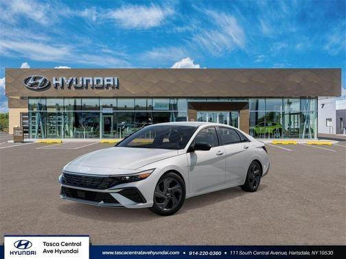 Serenity White 2026 Hyundai ELANTRA Sport