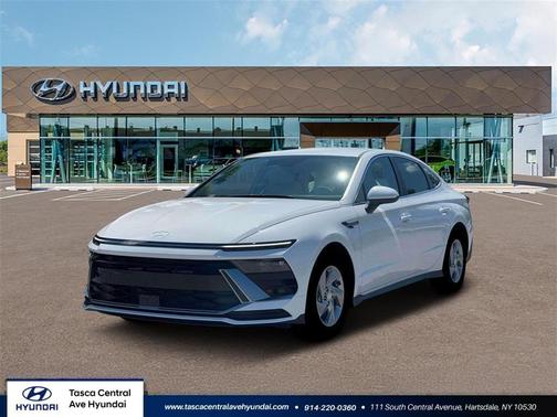 Serenity White 2026 Hyundai SONATA SE